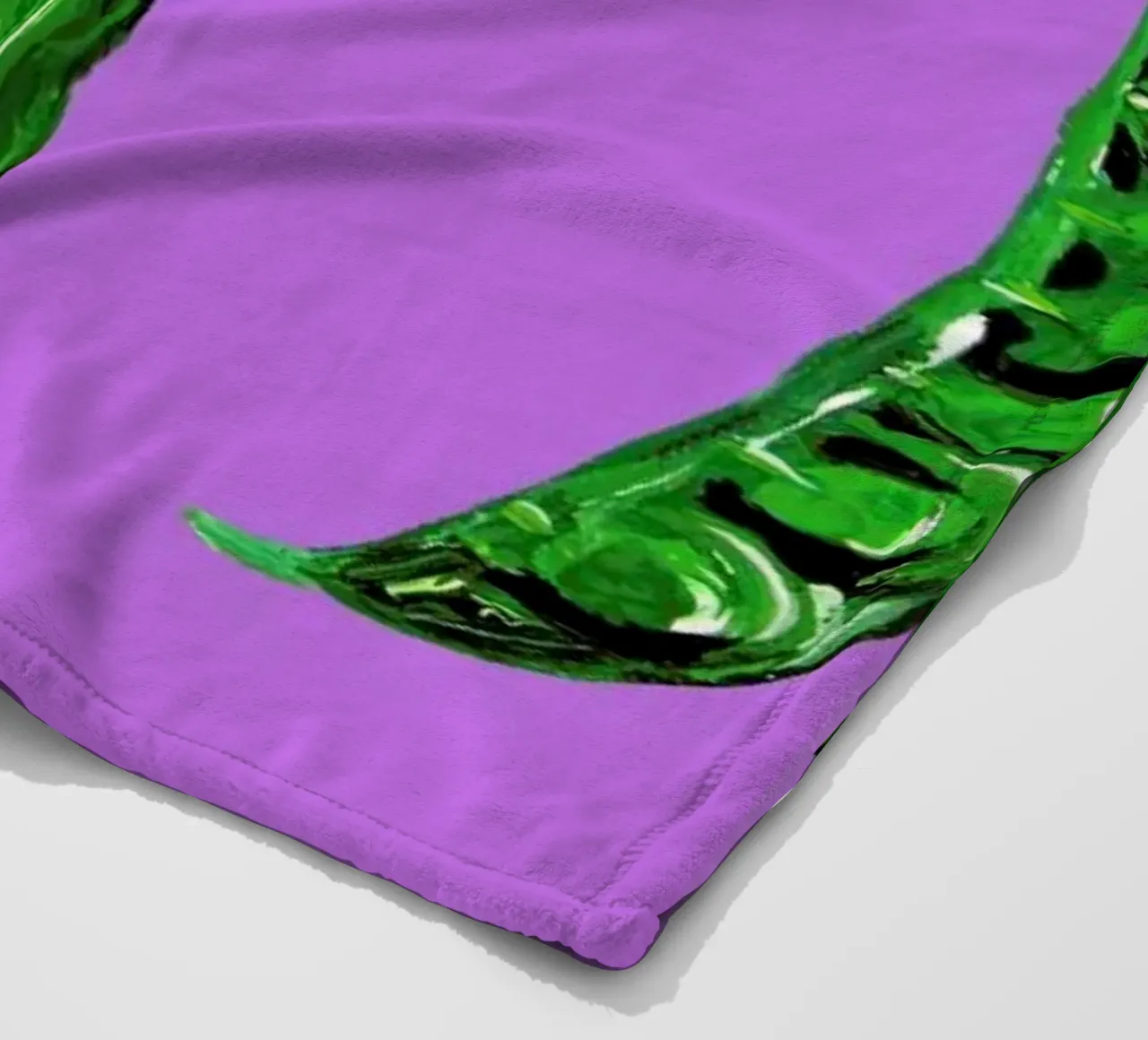 Peas In A Pod coperta in pile da Alice Straker