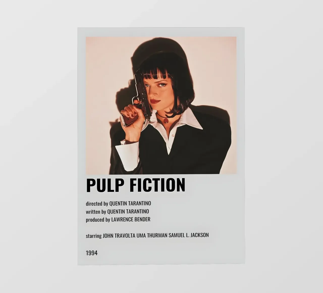 PULP FICTION pellicola backlit da MVFminimalist