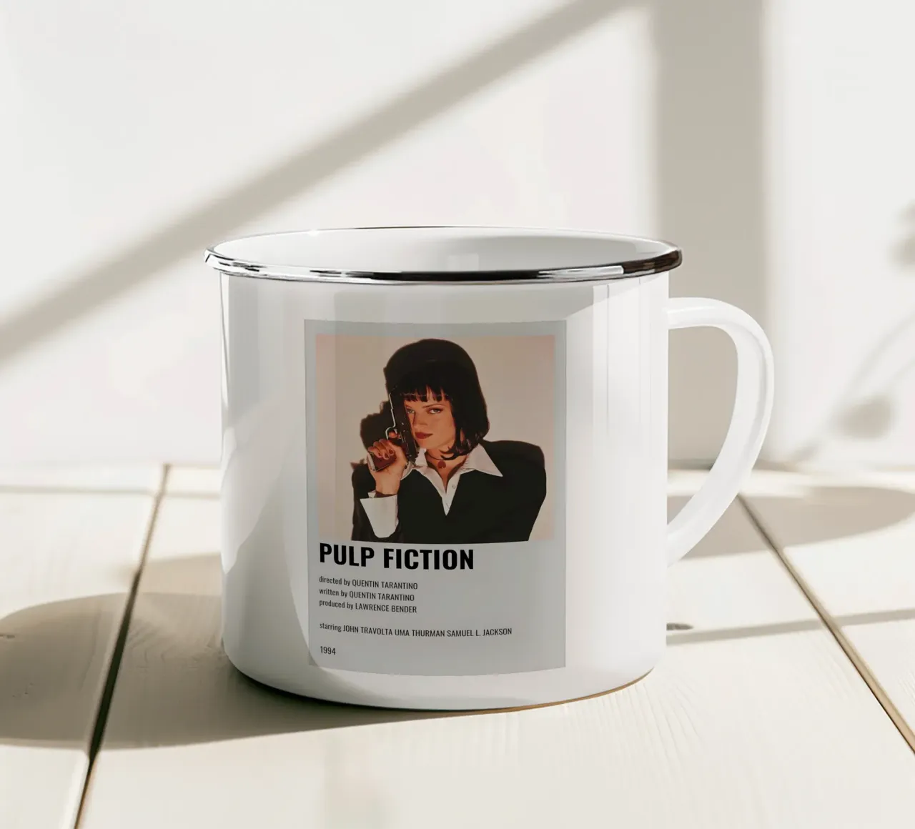 PULP FICTION tazza in smalto da MVFminimalist
