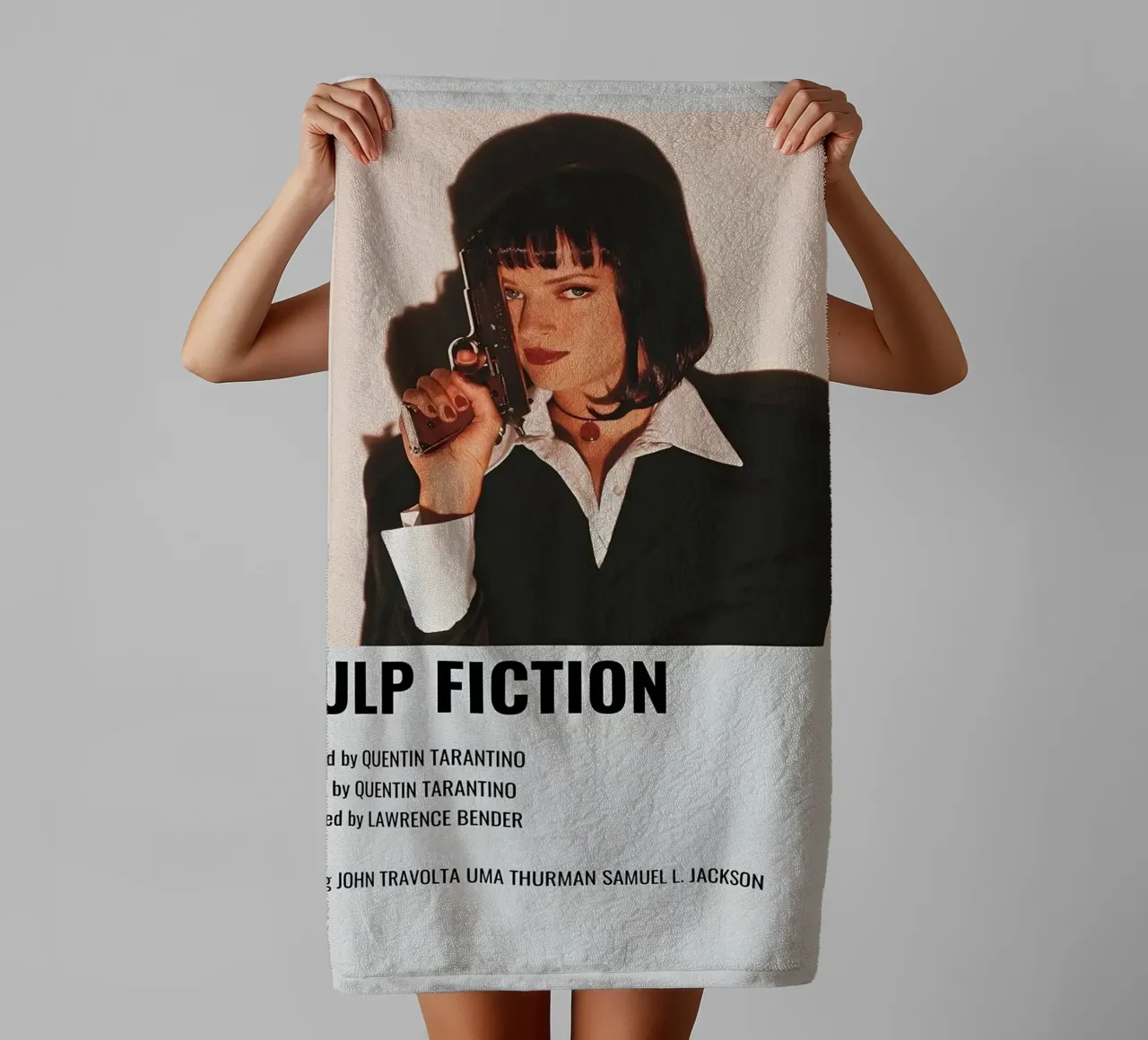 PULP FICTION asciugamano da bagno da MVFminimalist