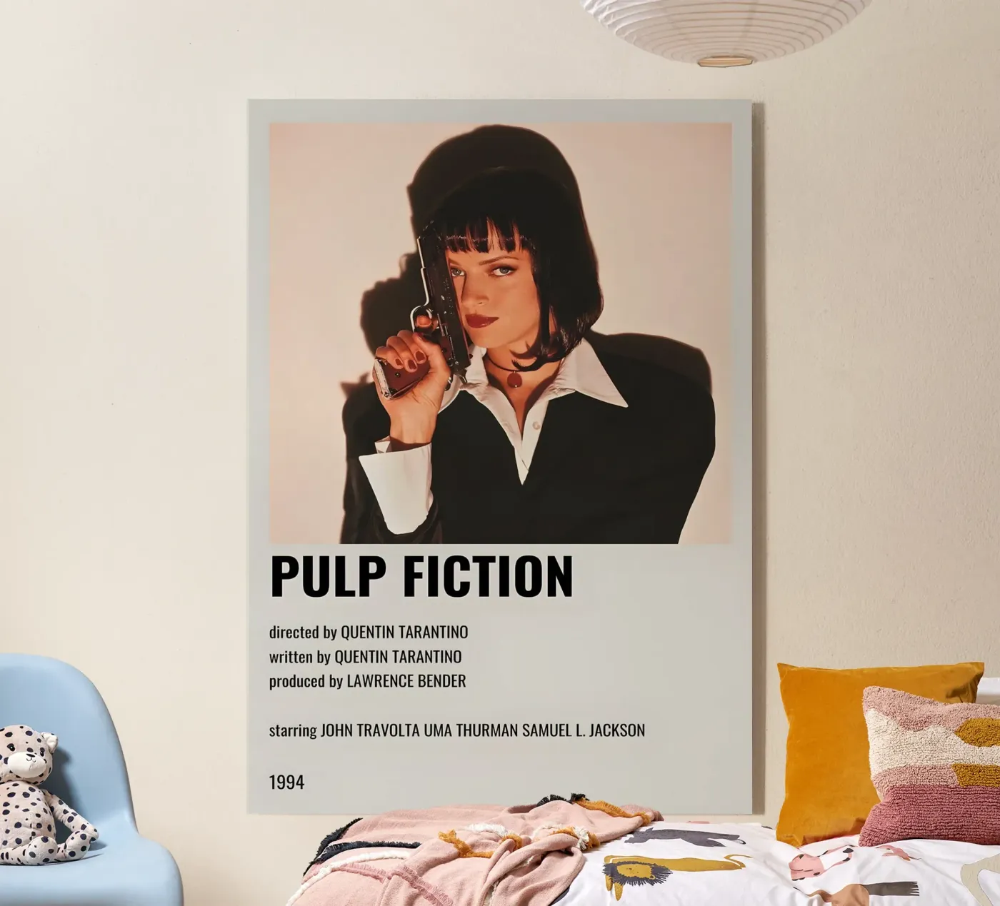 PULP FICTION Acryl-Glas von MVFminimalist