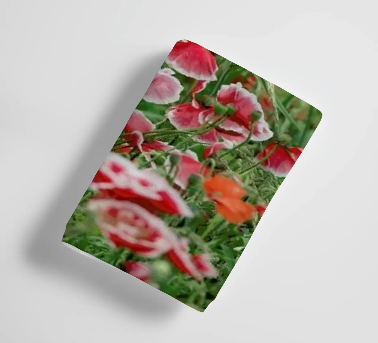 Poppy Flowerfield Landscape towel by Curious Collections by Marielle Leenders