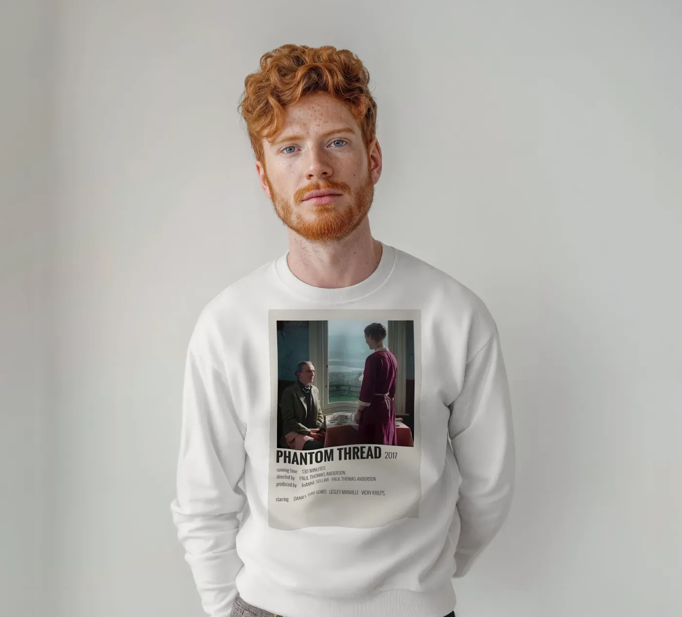 PHANTOM THREAD 2017 sweatshirt by MVFminimalist