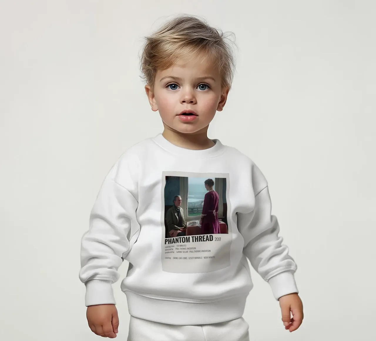 PHANTOM THREAD 2017 felpa neonato da MVFminimalist