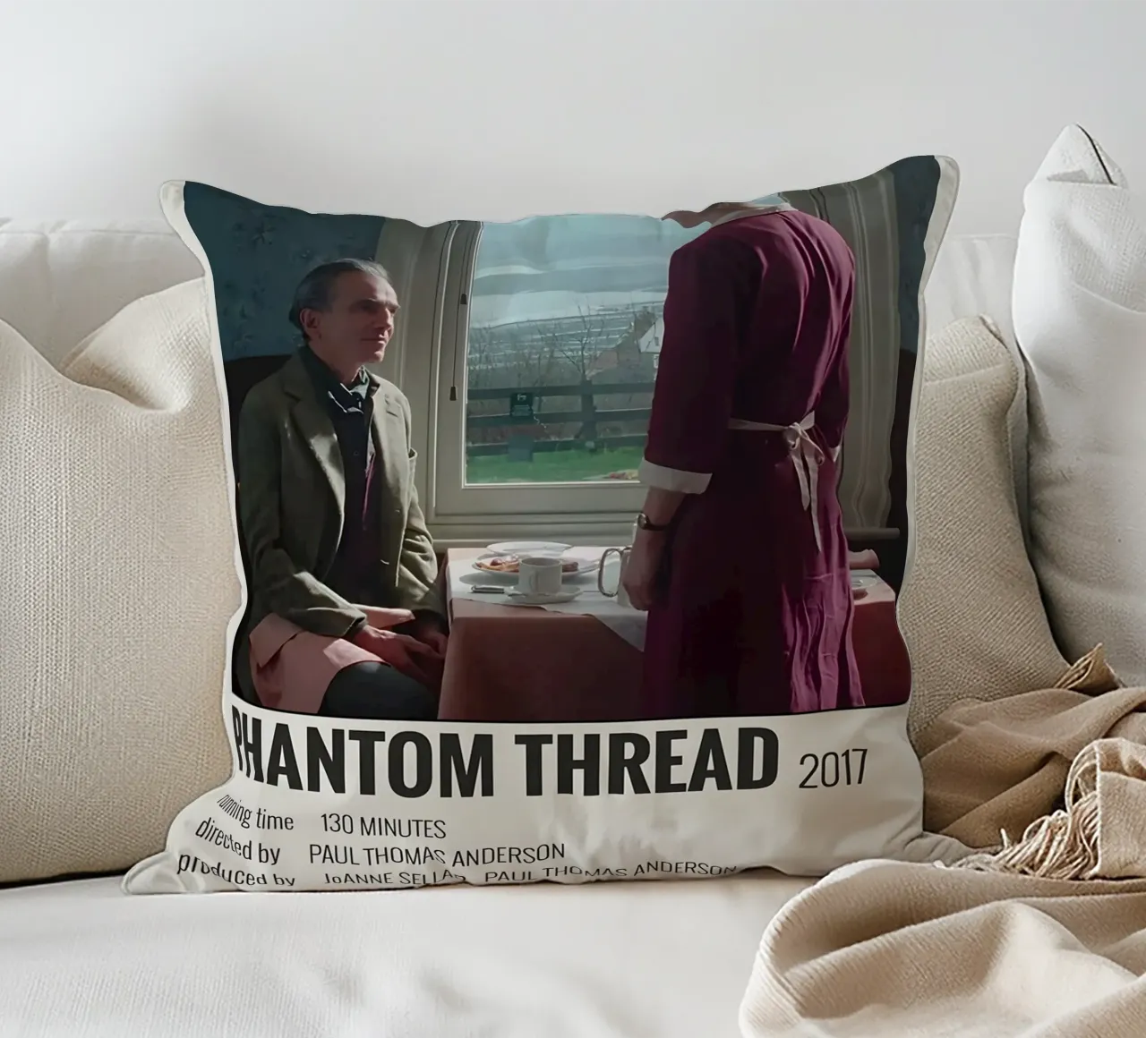 PHANTOM THREAD 2017 cuscino da MVFminimalist