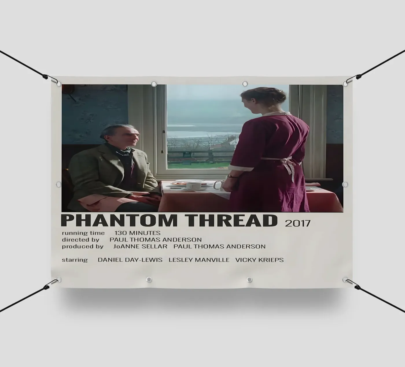PHANTOM THREAD 2017 PVC Plane von MVFminimalist