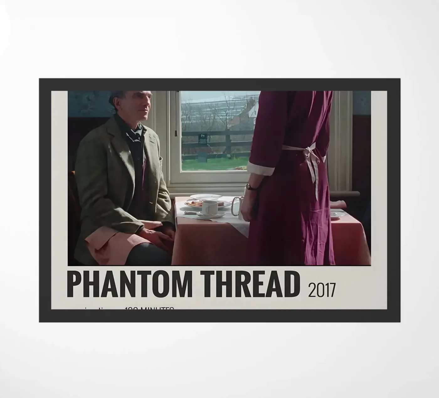 PHANTOM THREAD 2017 deurmat van MVFminimalist