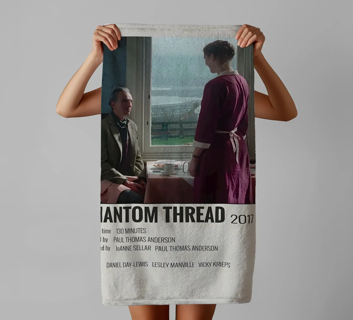 PHANTOM THREAD 2017 asciugamano da bagno da MVFminimalist