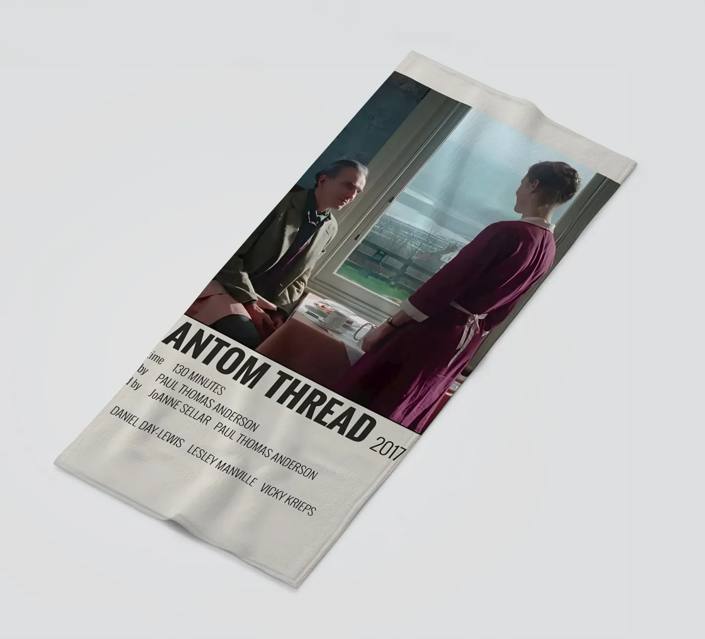 PHANTOM THREAD 2017 Strandtuch von MVFminimalist