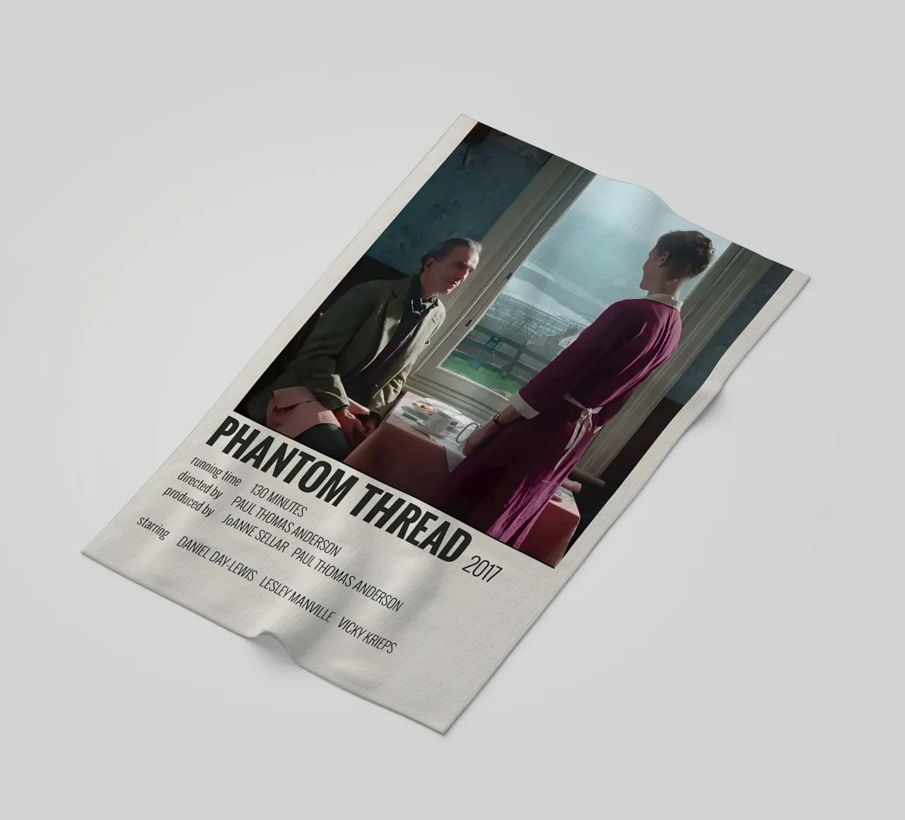 PHANTOM THREAD 2017 telo mare da MVFminimalist