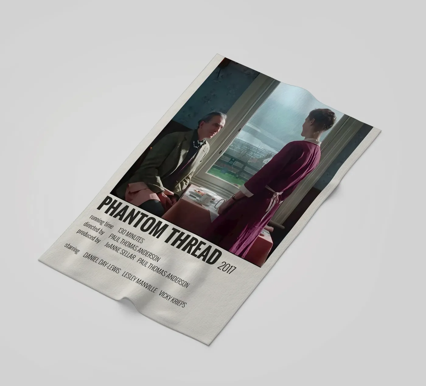 PHANTOM THREAD 2017 Strandtuch von MVFminimalist