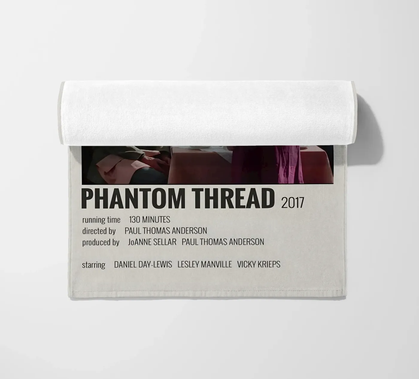 PHANTOM THREAD 2017 strandhanddoek van MVFminimalist