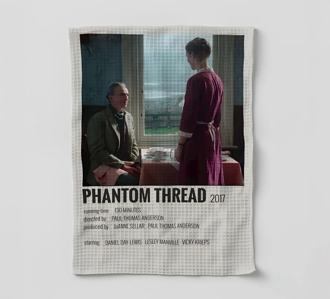 PHANTOM THREAD 2017 canovaccio da cucina da MVFminimalist