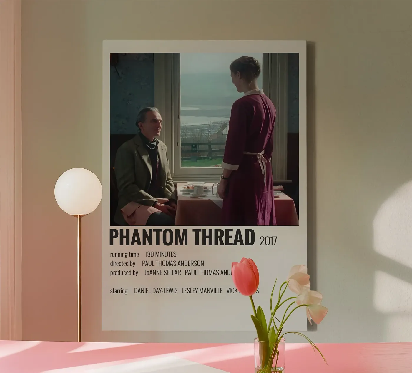 PHANTOM THREAD 2017 canvas van MVFminimalist