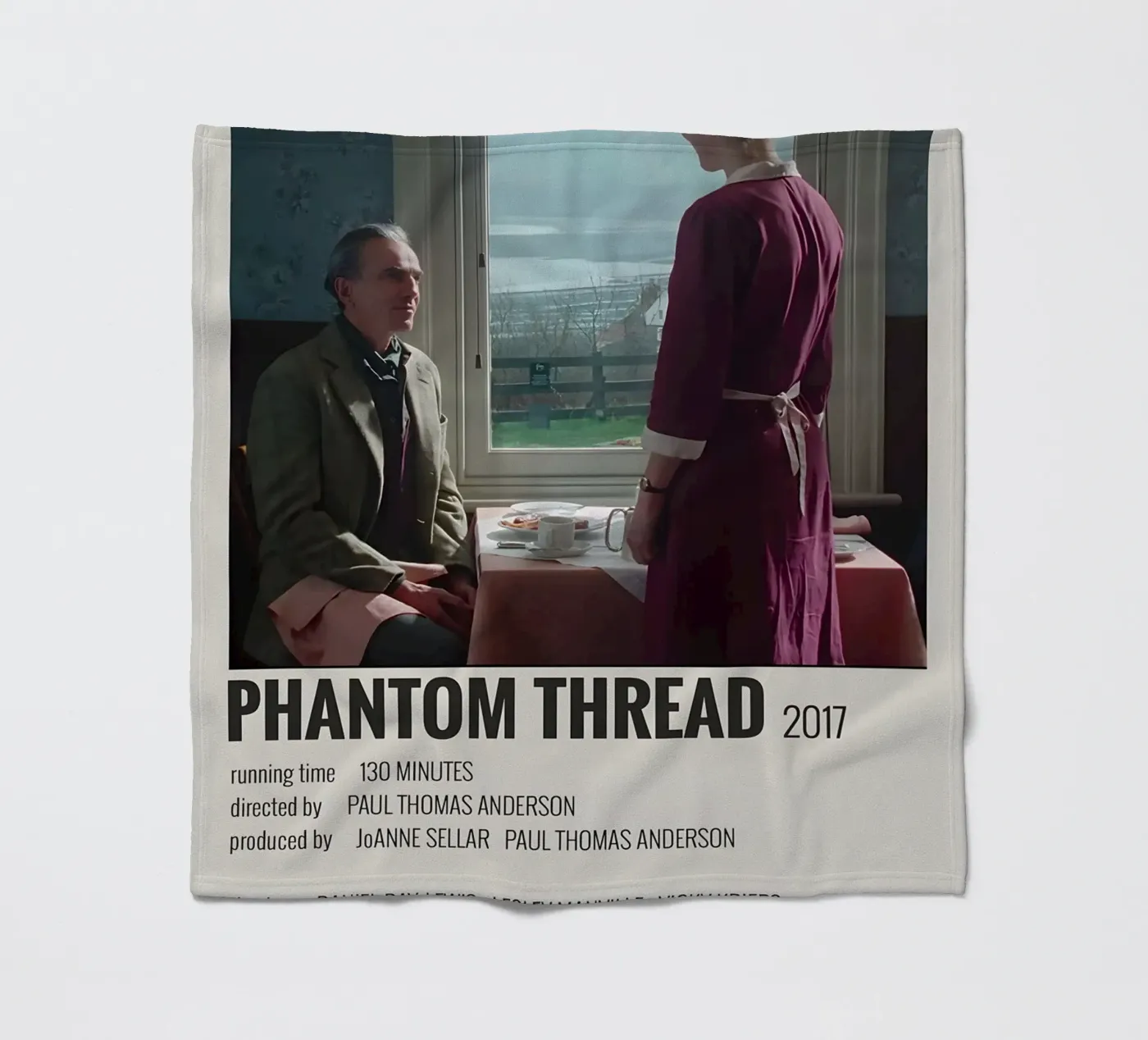 PHANTOM THREAD 2017 Fleecedecke von MVFminimalist