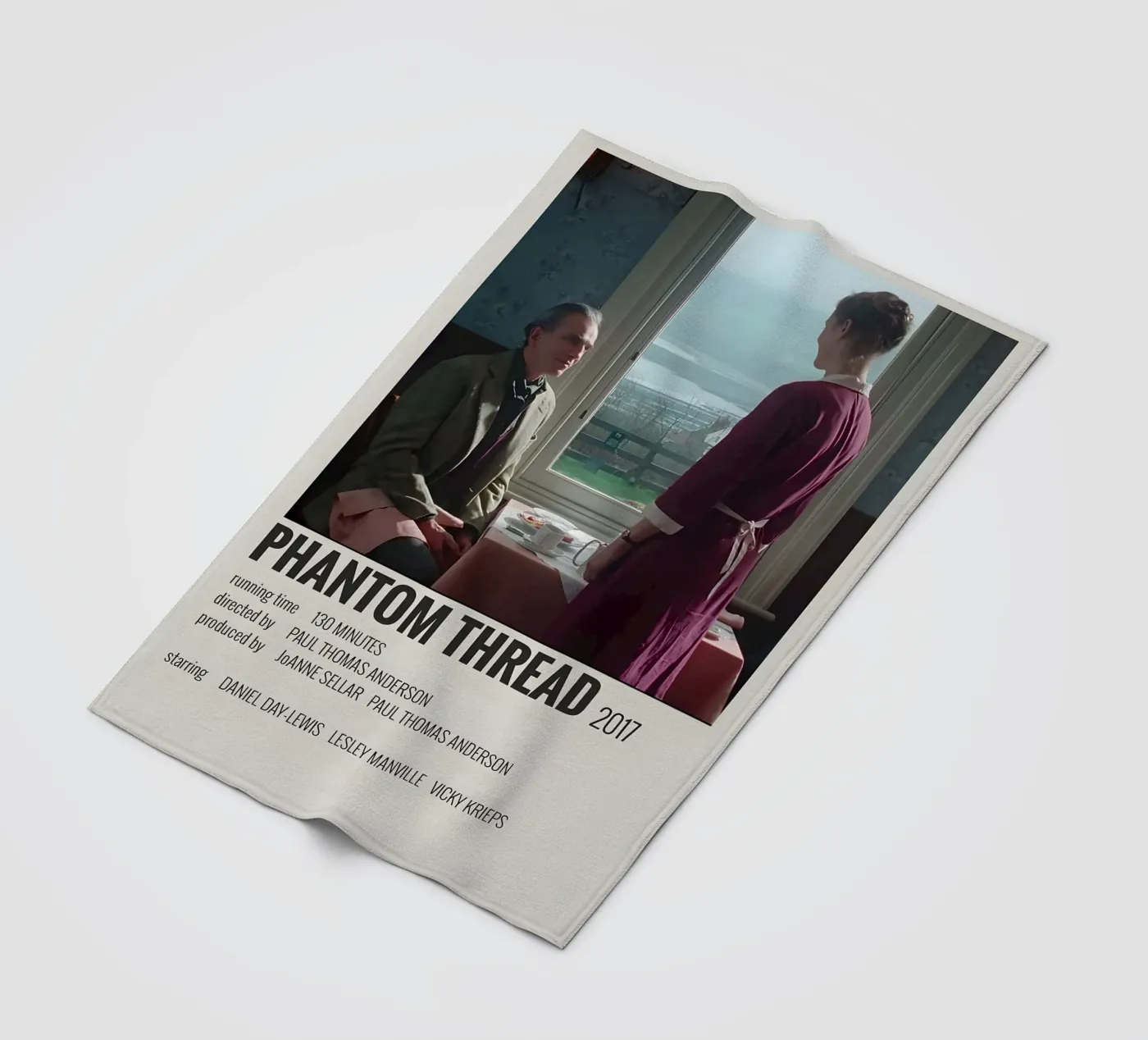 PHANTOM THREAD 2017 Fleecedecke von MVFminimalist