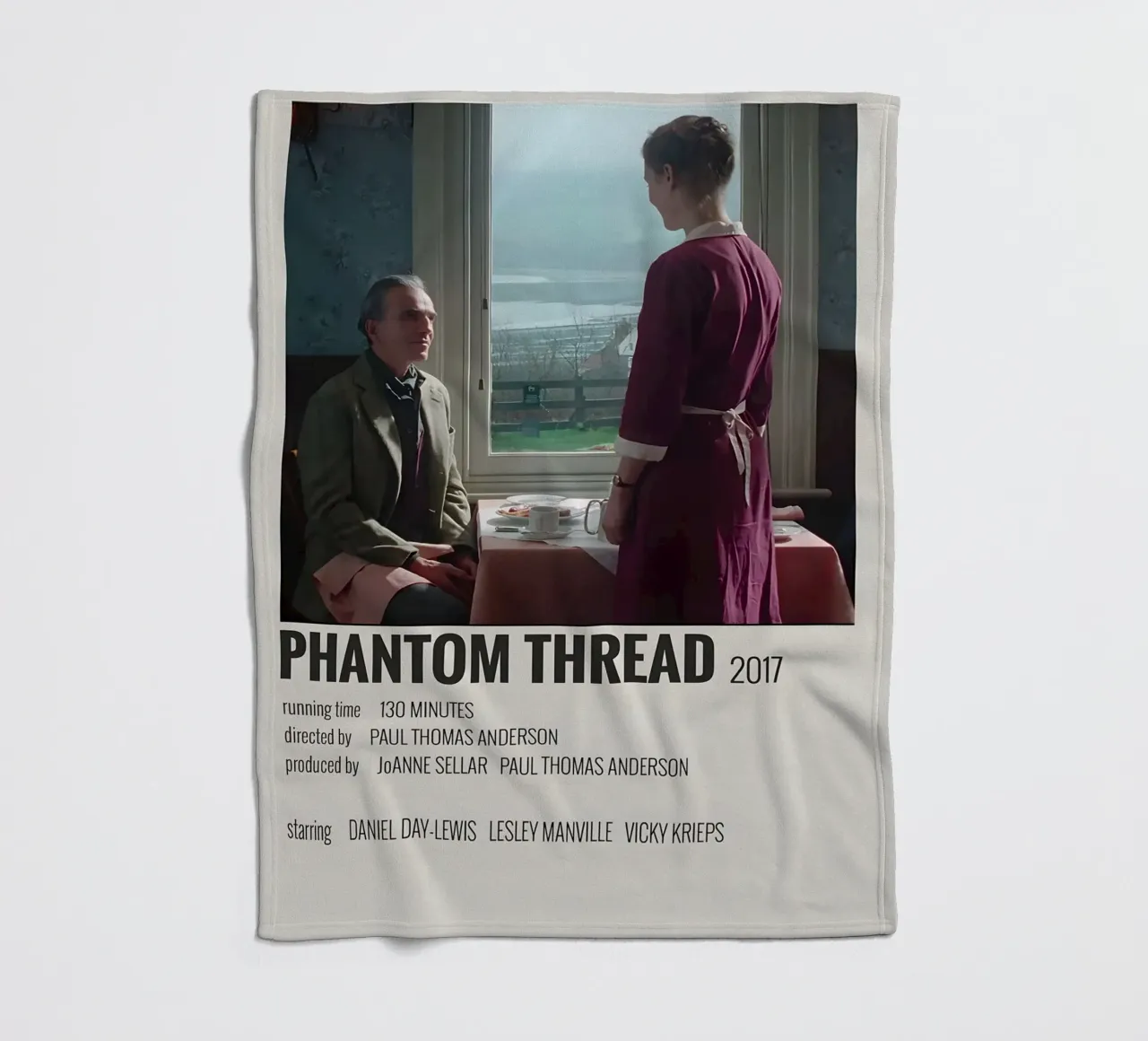 PHANTOM THREAD 2017 Fleecedecke von MVFminimalist