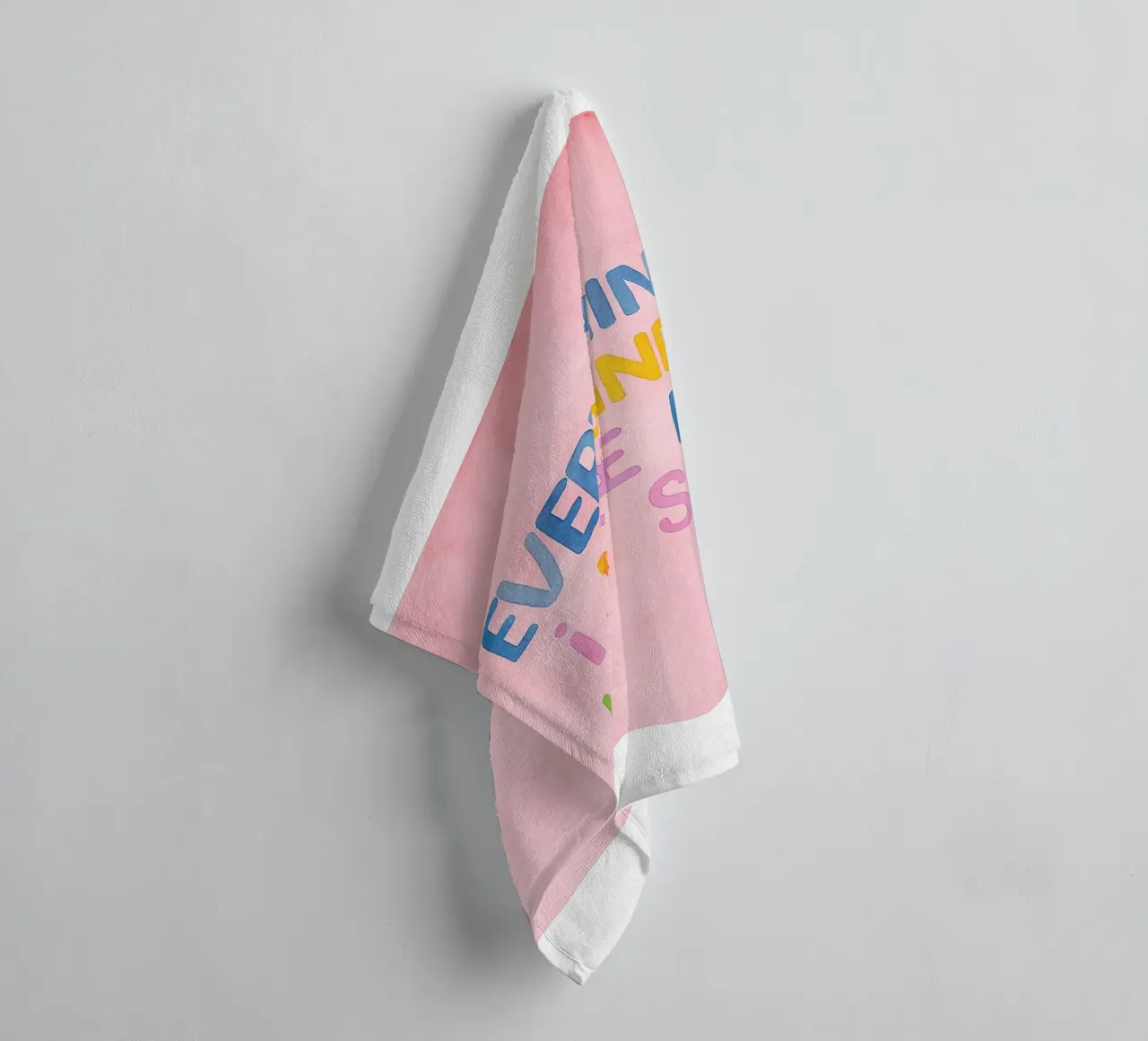 everything i imagine will be my reality soon towel by onelove