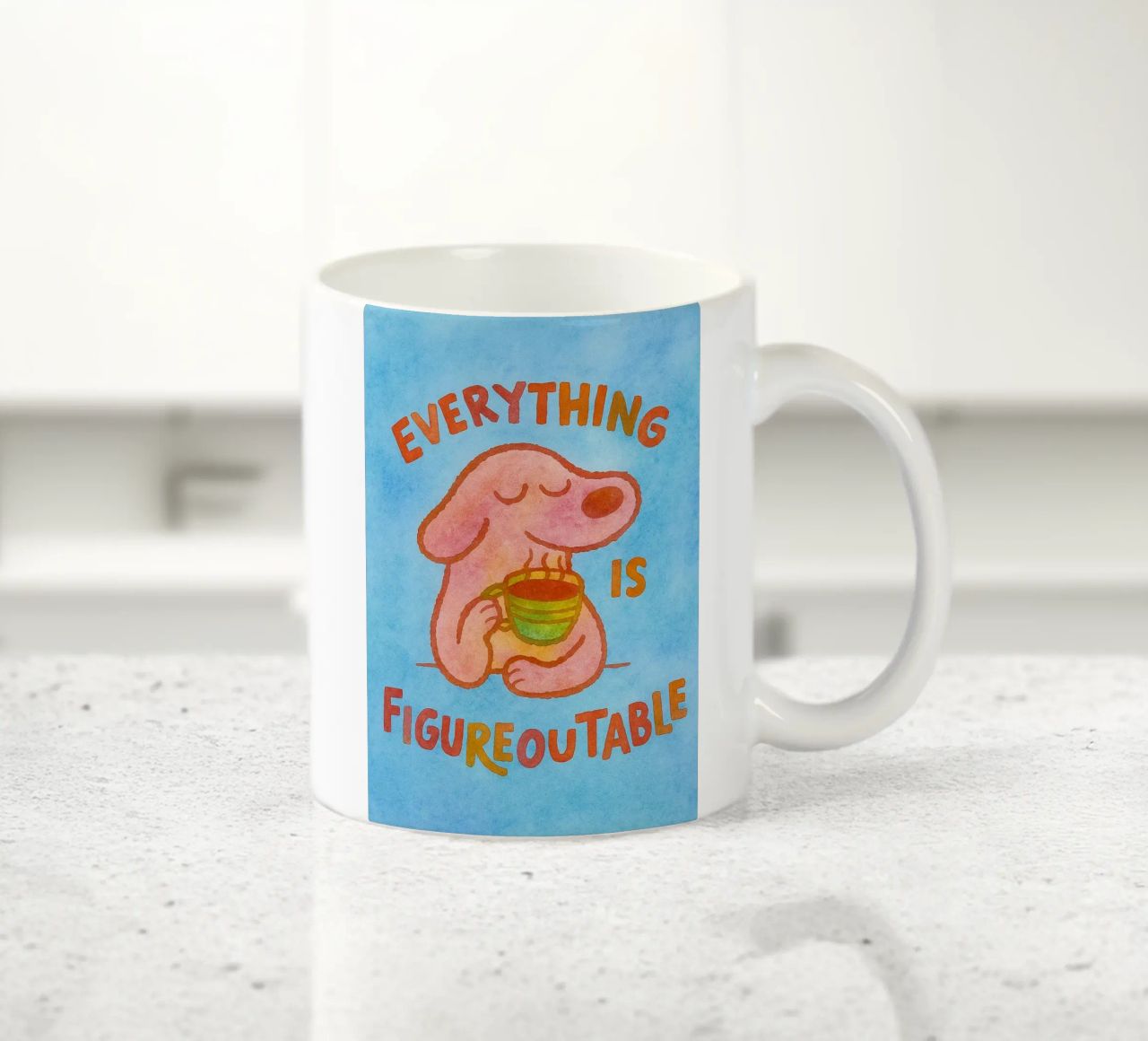 Tutto è calcolabile tazza in ceramica da onelove