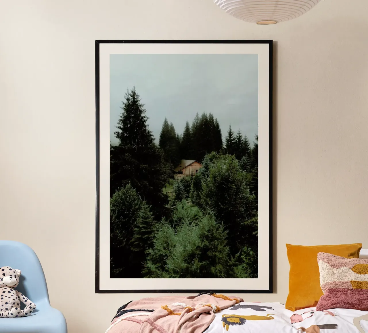 Cabin In The Woods carta hahnemühle da Sebastian Hilgetag