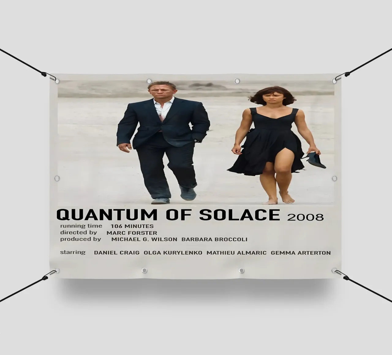 QUANTUM OF SOLACE 2008 telo in pvc da MVFminimalist