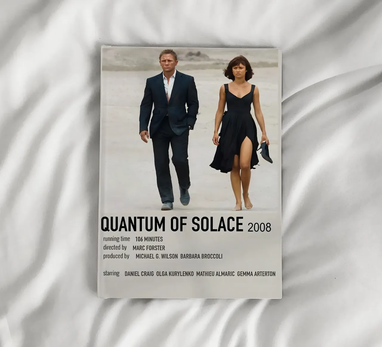 QUANTUM OF SOLACE 2008 notebook by MVFminimalist