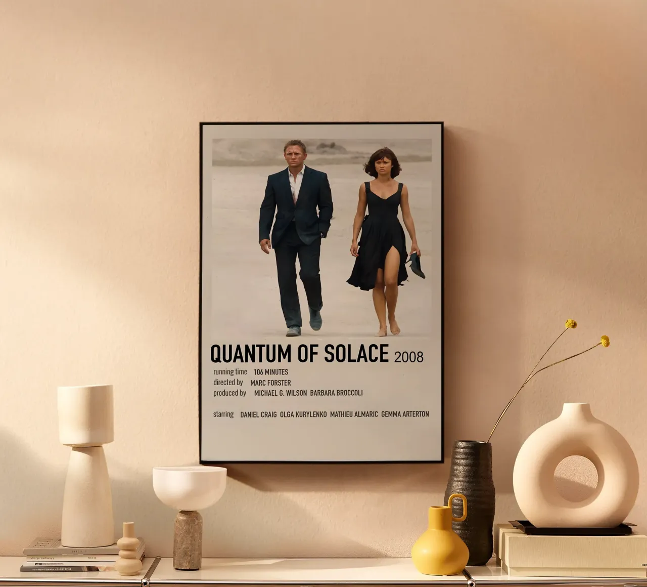 QUANTUM OF SOLACE 2008 alluminio dibond da MVFminimalist