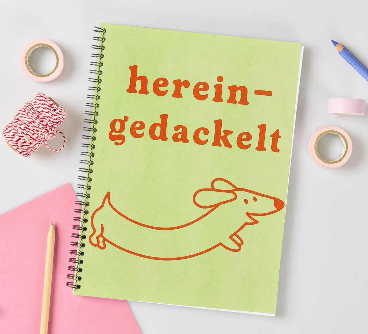 herein-gedackelt Ringbuch von onelove