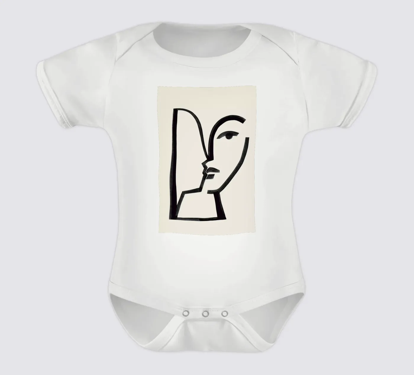 Memory babyrompertje korte mouwen van Kit Agar