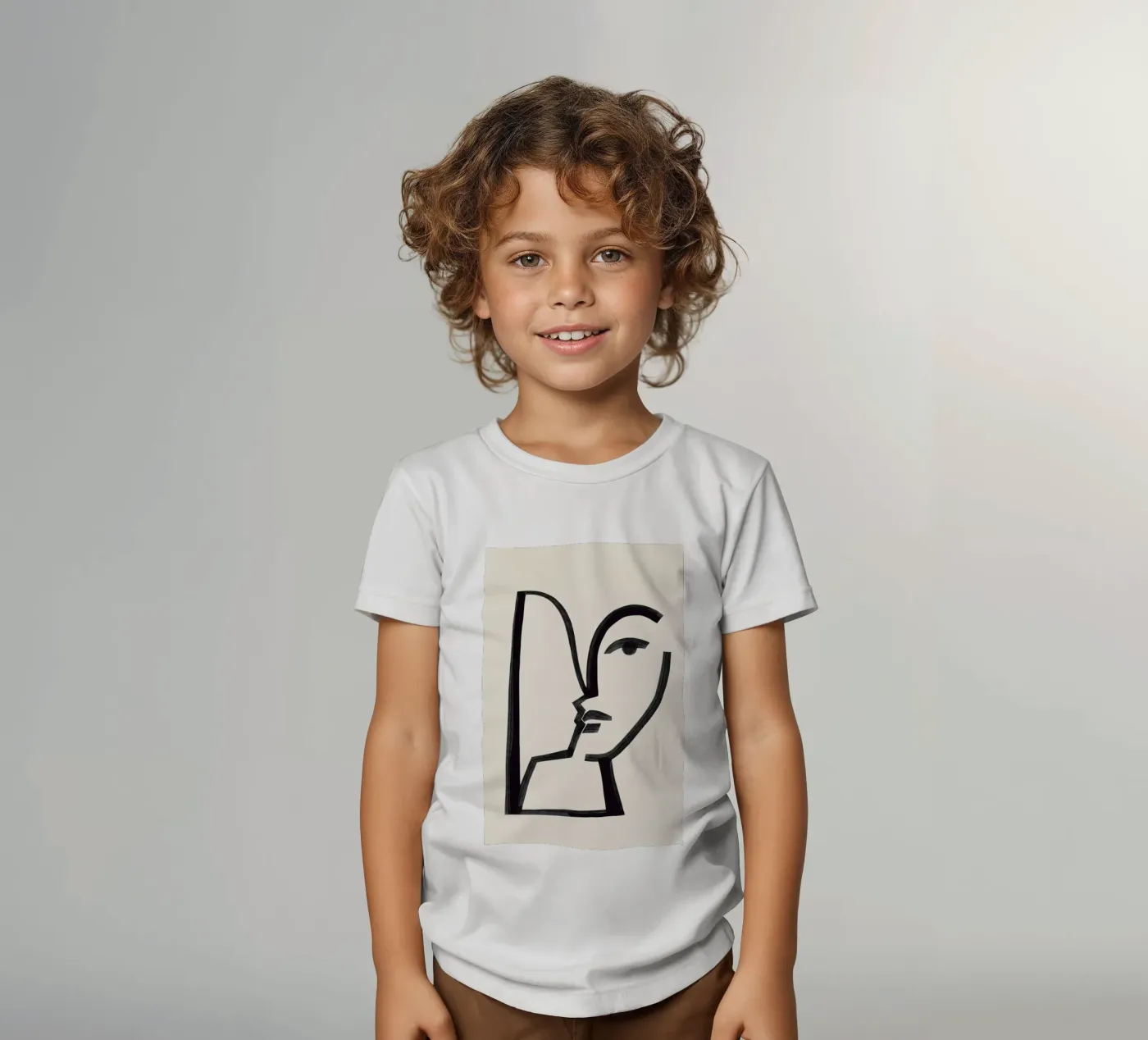 Memory kinder t-shirt van Kit Agar