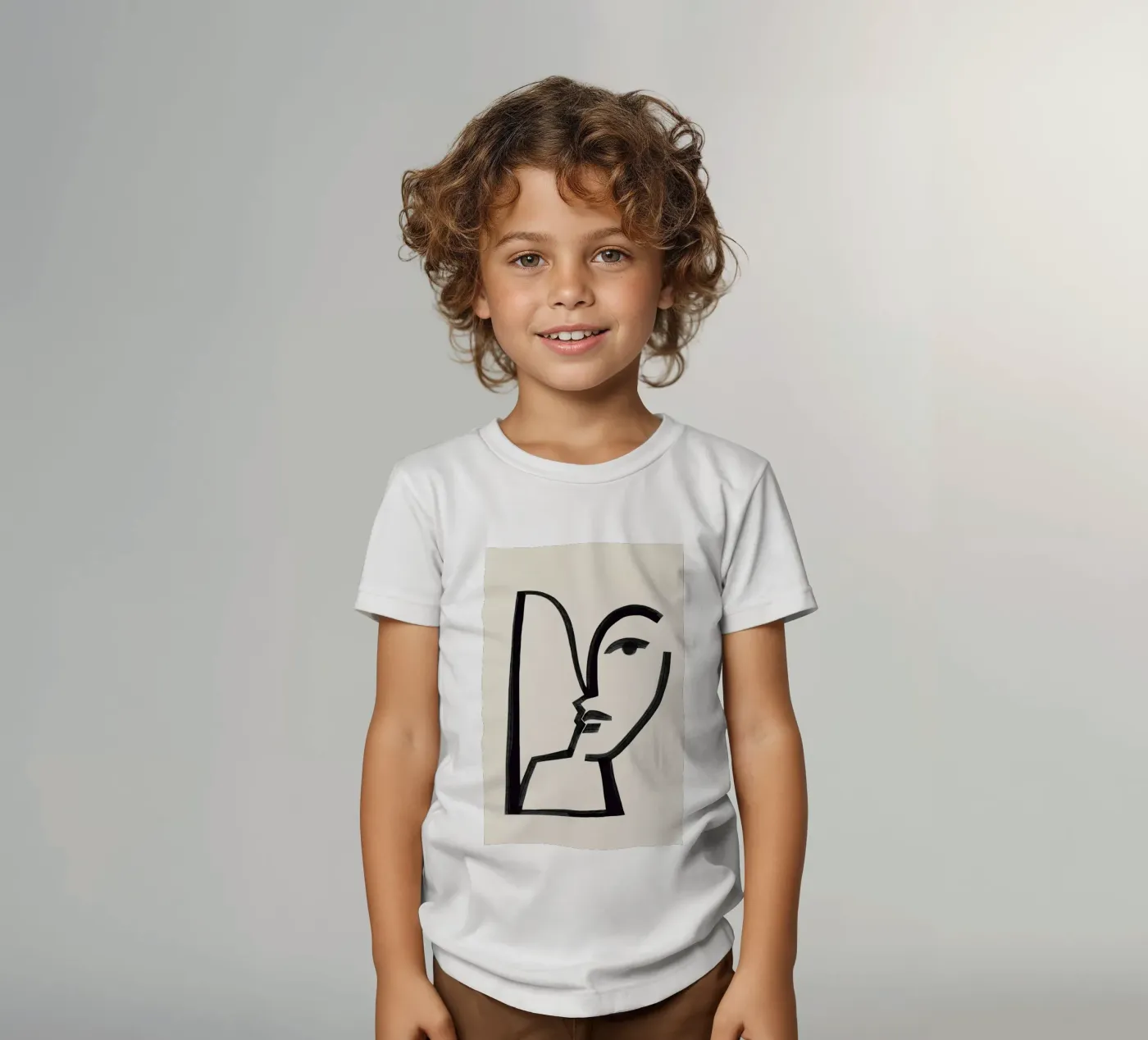 Memory kinder t-shirt van Kit Agar