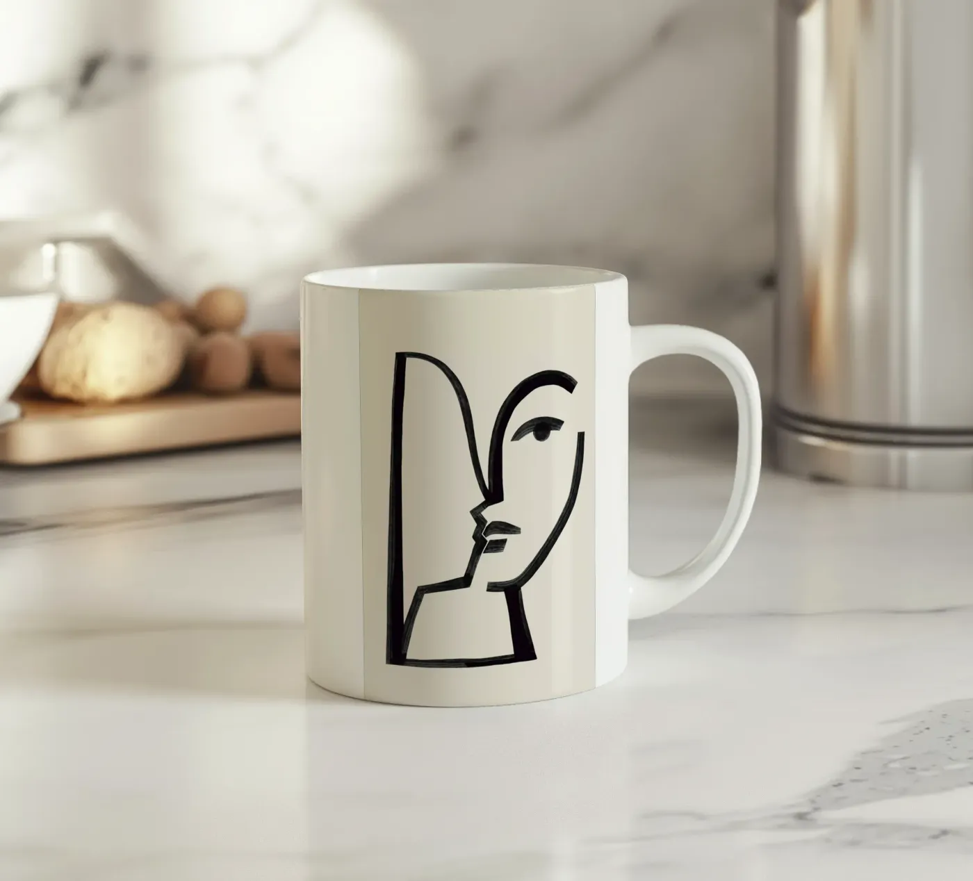 Memory ceramic mug by Kit Agar
