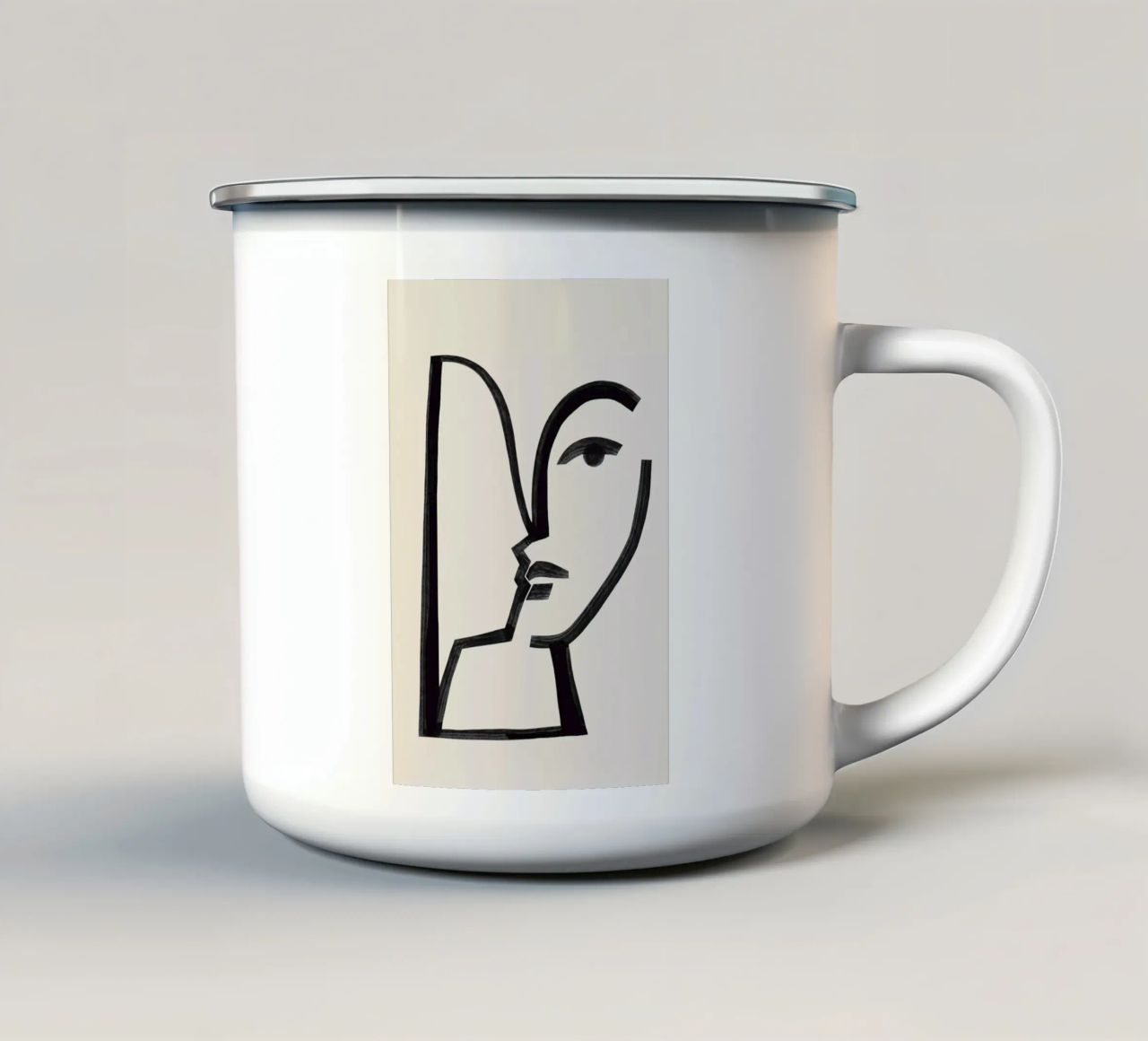 Memory tazza in smalto da Kit Agar