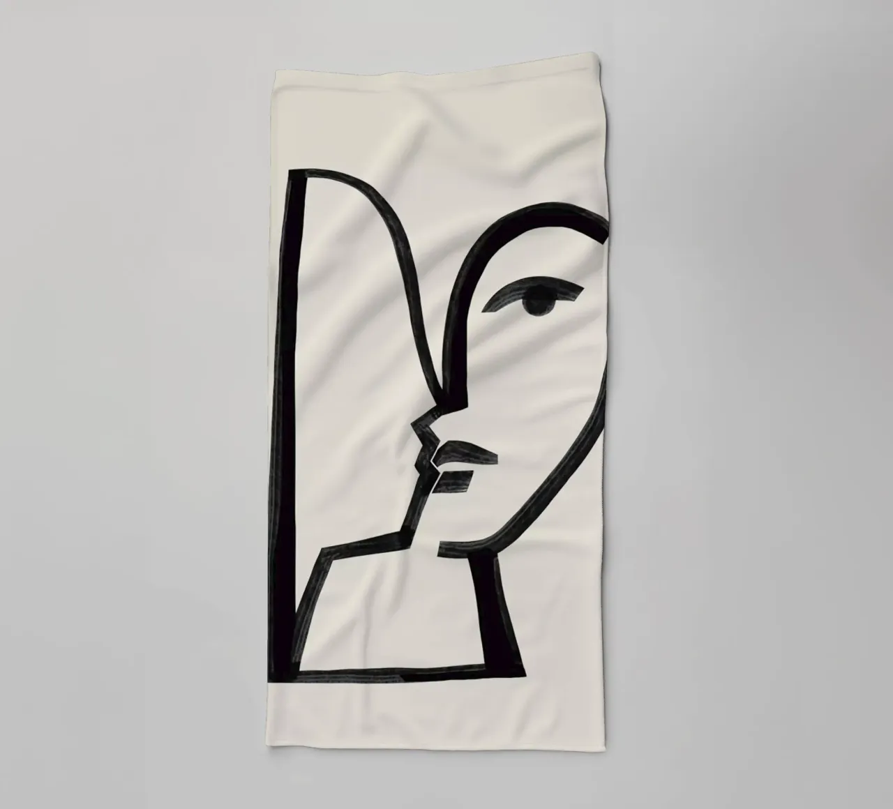 Memory towel by Kit Agar