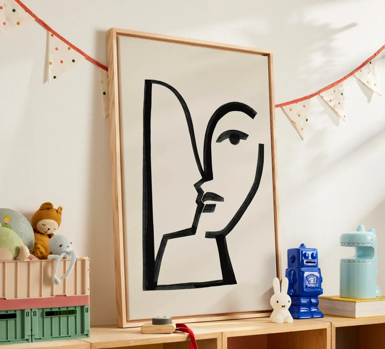 Memory tela con Cornice a cassetta da Kit Agar