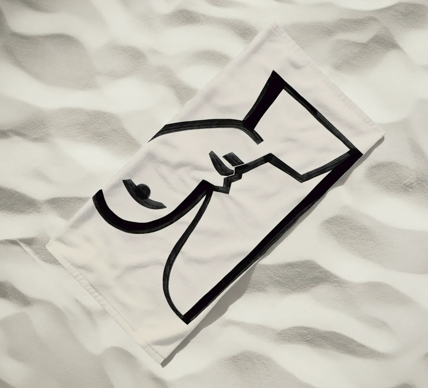 Memory Strandtuch von Kit Agar