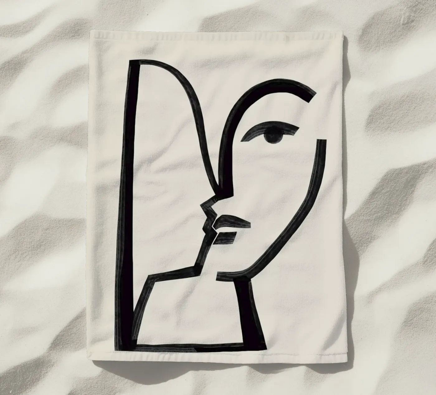 Memory Strandtuch von Kit Agar