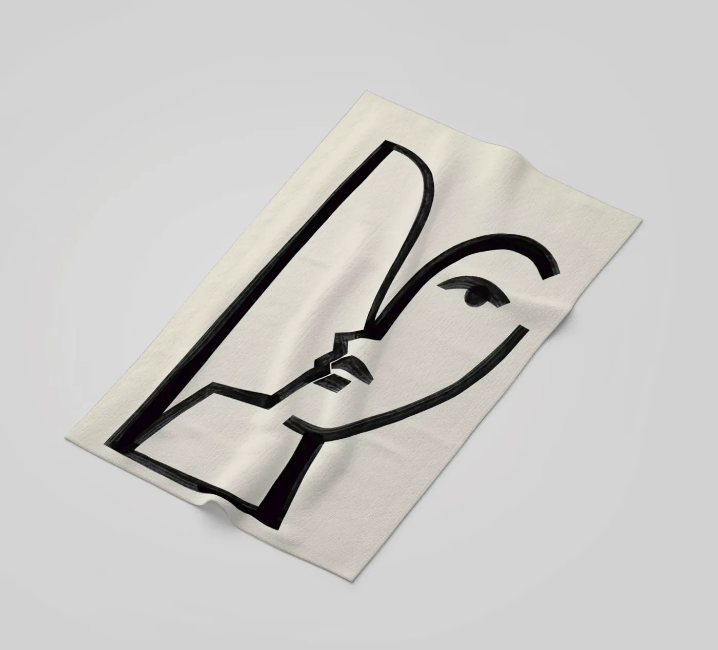 Memory strandhanddoek van Kit Agar