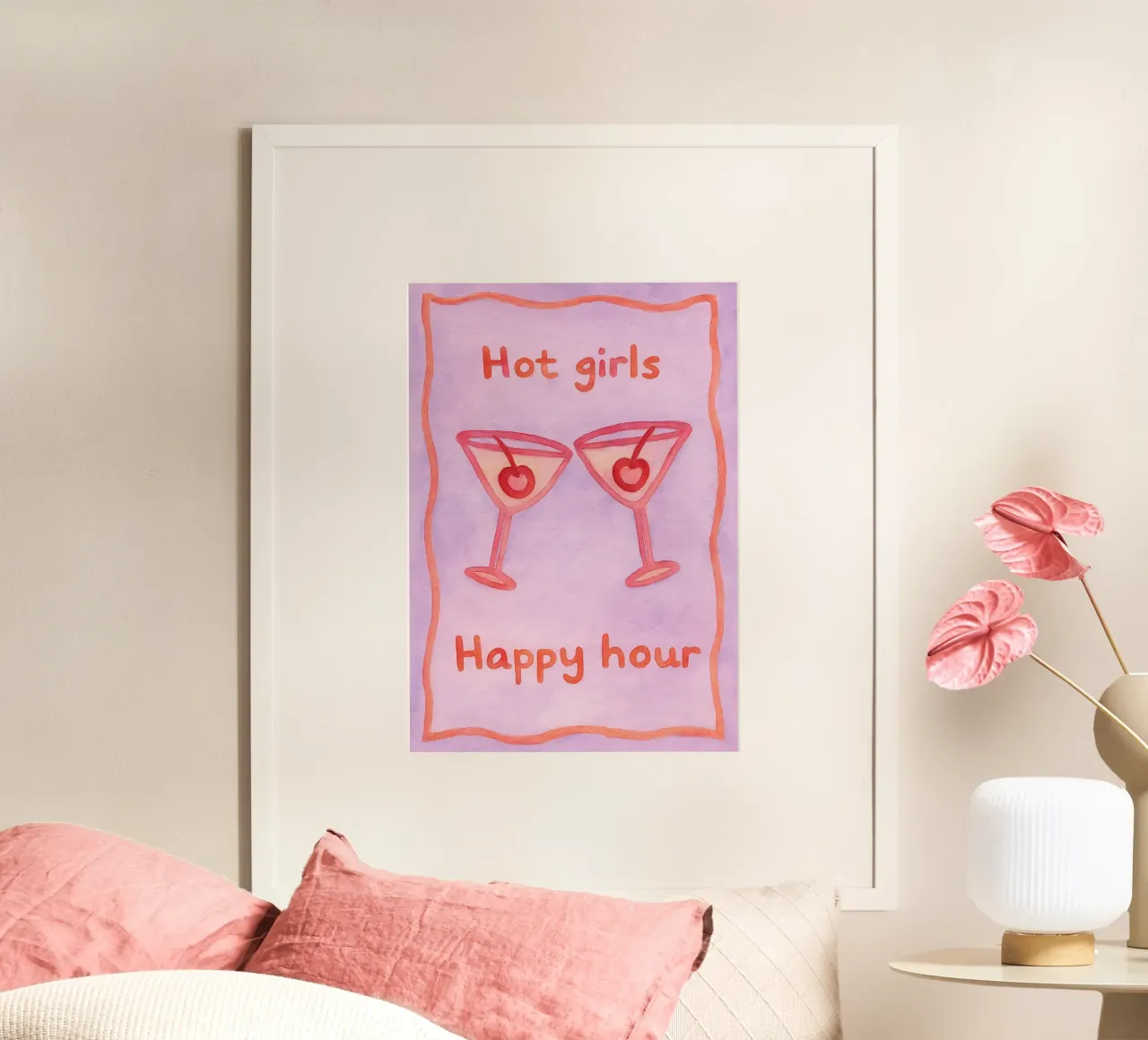 happy hour per ragazze sexy poster da onelove
