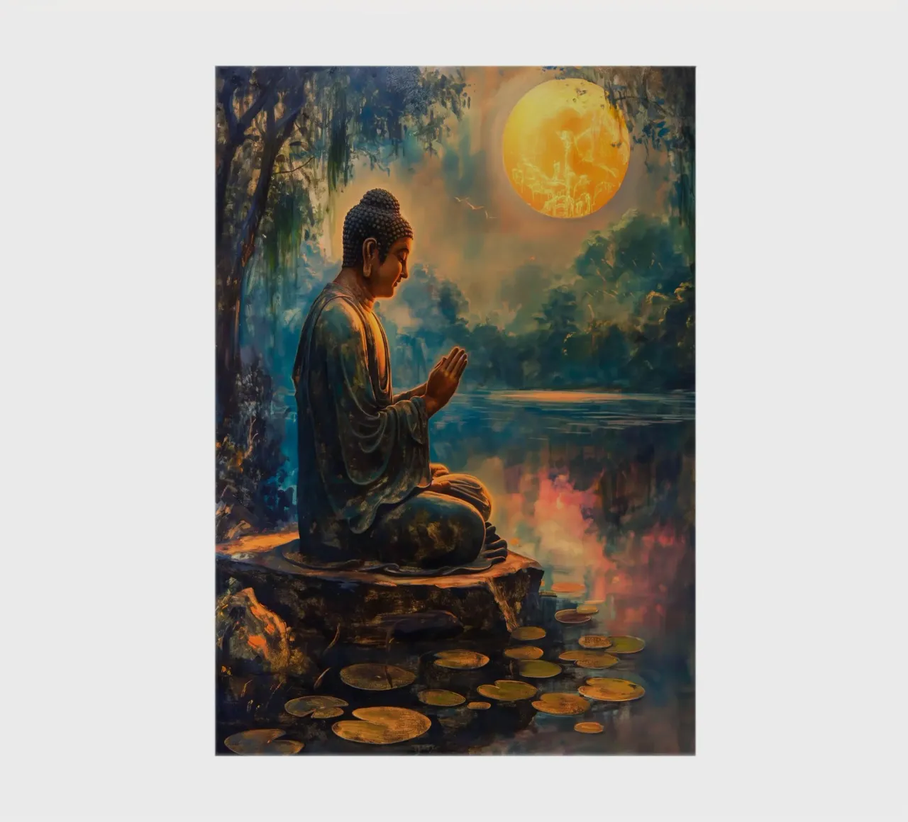 Buddha notebook by Fleur de Lys