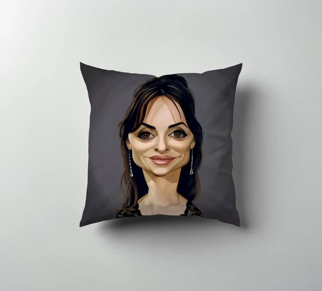 Penélope Cruz cuscino da Rob Art | Illustration