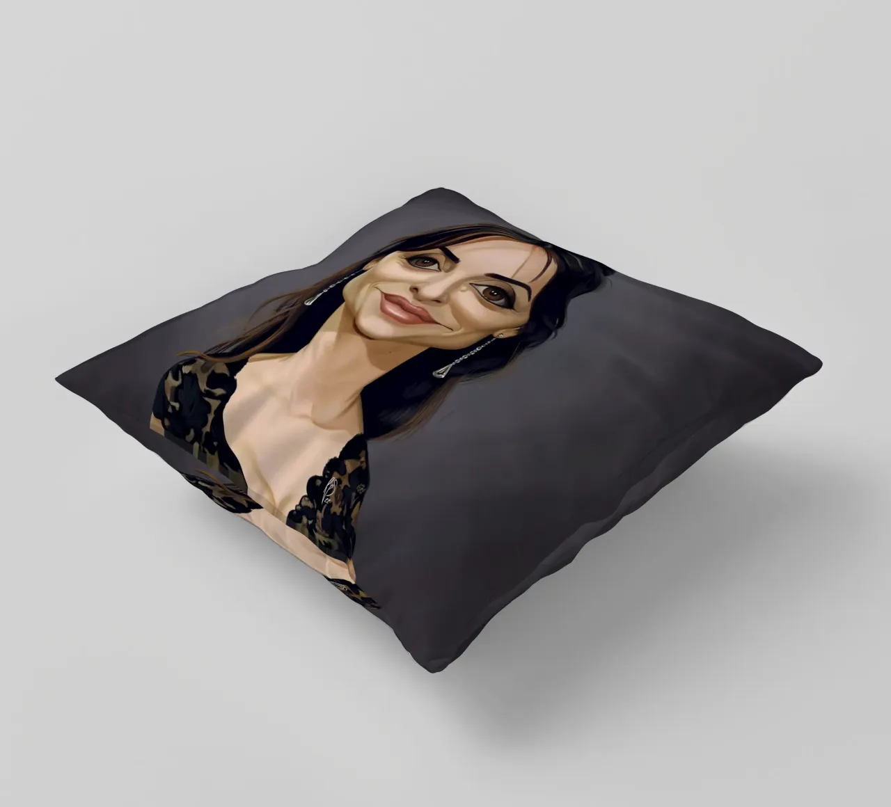 Penélope Cruz cuscino da Rob Art | Illustration