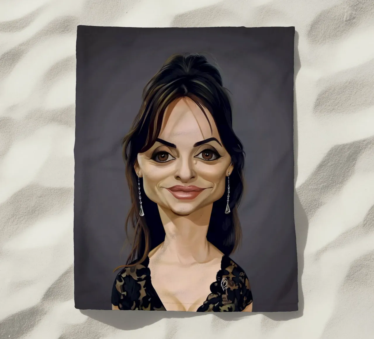 Penélope Cruz telo mare da Rob Art | Illustration