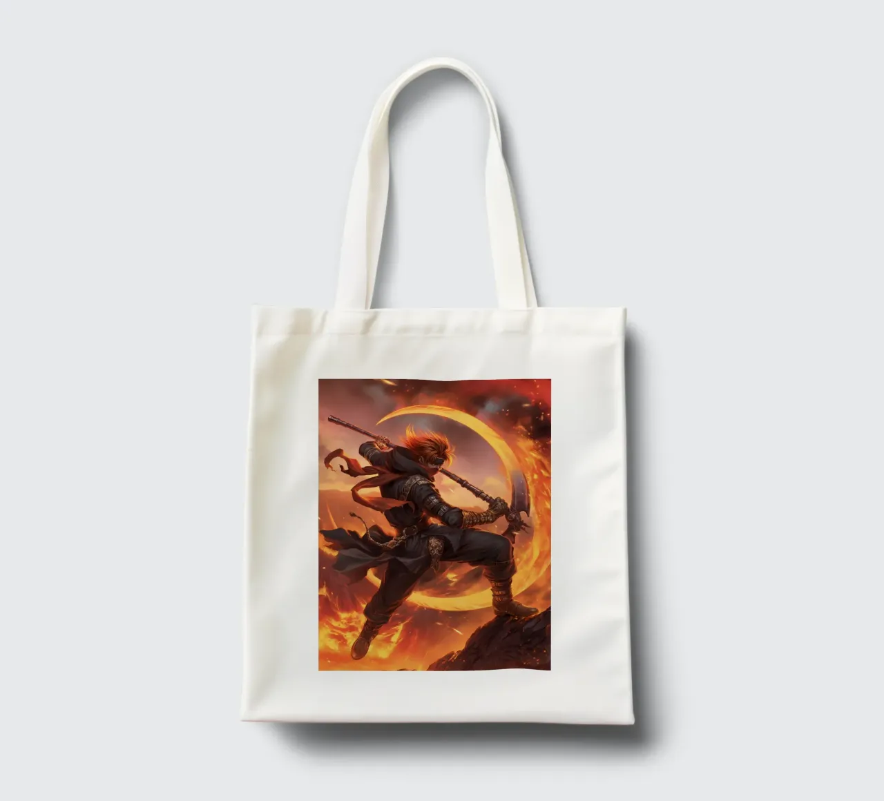 Lavos Chrono Trigger borsa in juta da Fleur de Lys