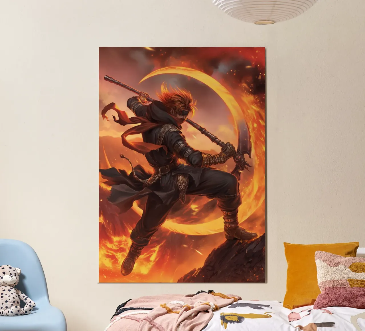 Lavos Chrono Trigger alluminio dibond da Fleur de Lys