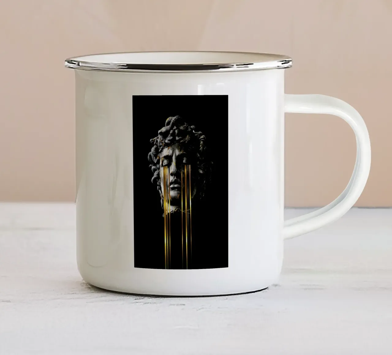 Mds taza de esmalte de Frank Moth