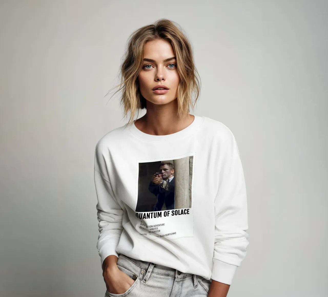 QUANTUM OF SOLACE 2008 felpa da MVFminimalist