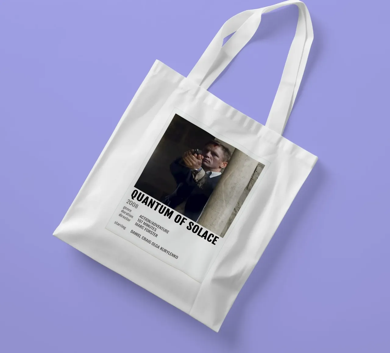 QUANTUM OF SOLACE 2008 tote bag de MVFminimalist