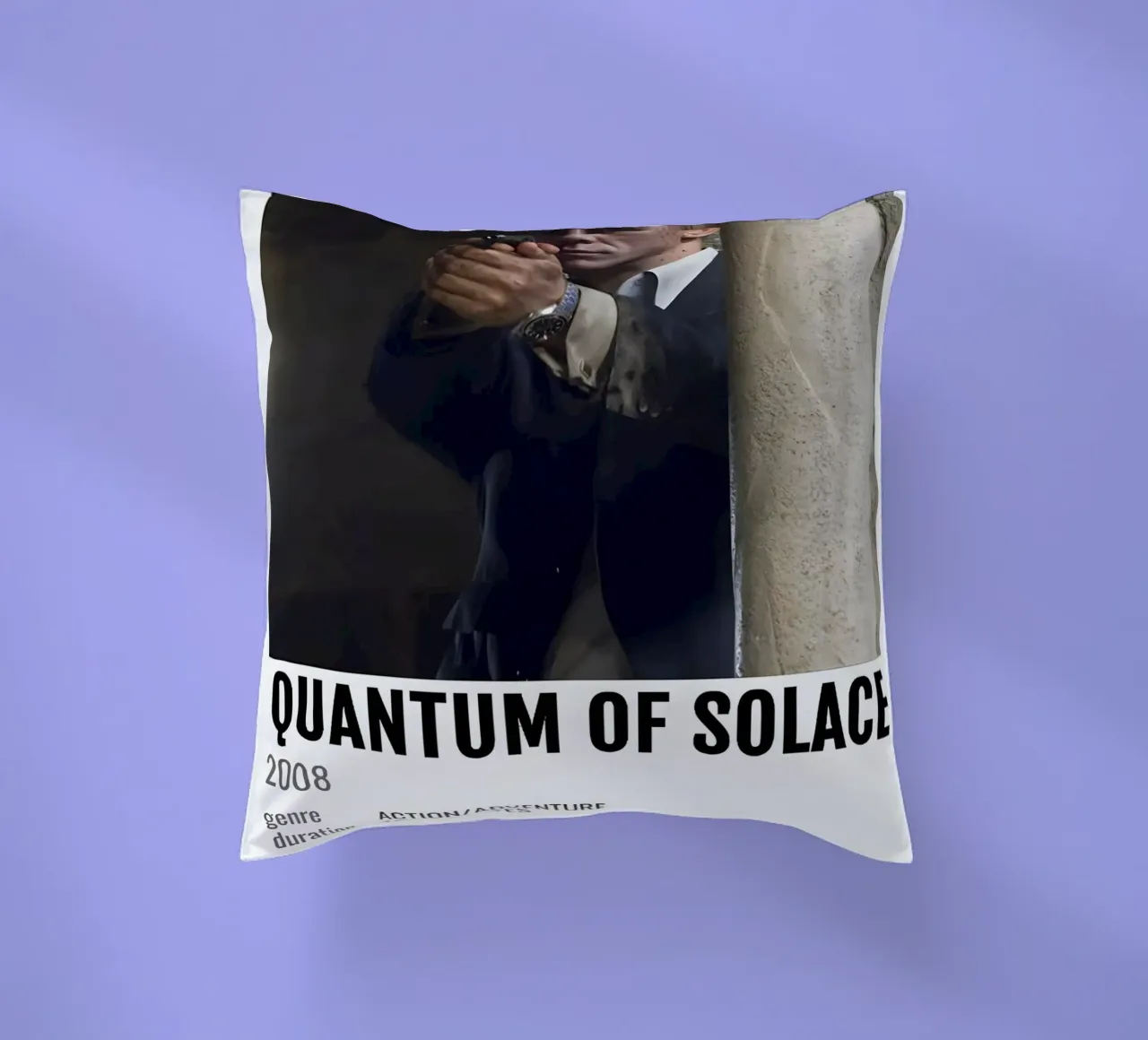 QUANTUM OF SOLACE 2008 cuscino da MVFminimalist