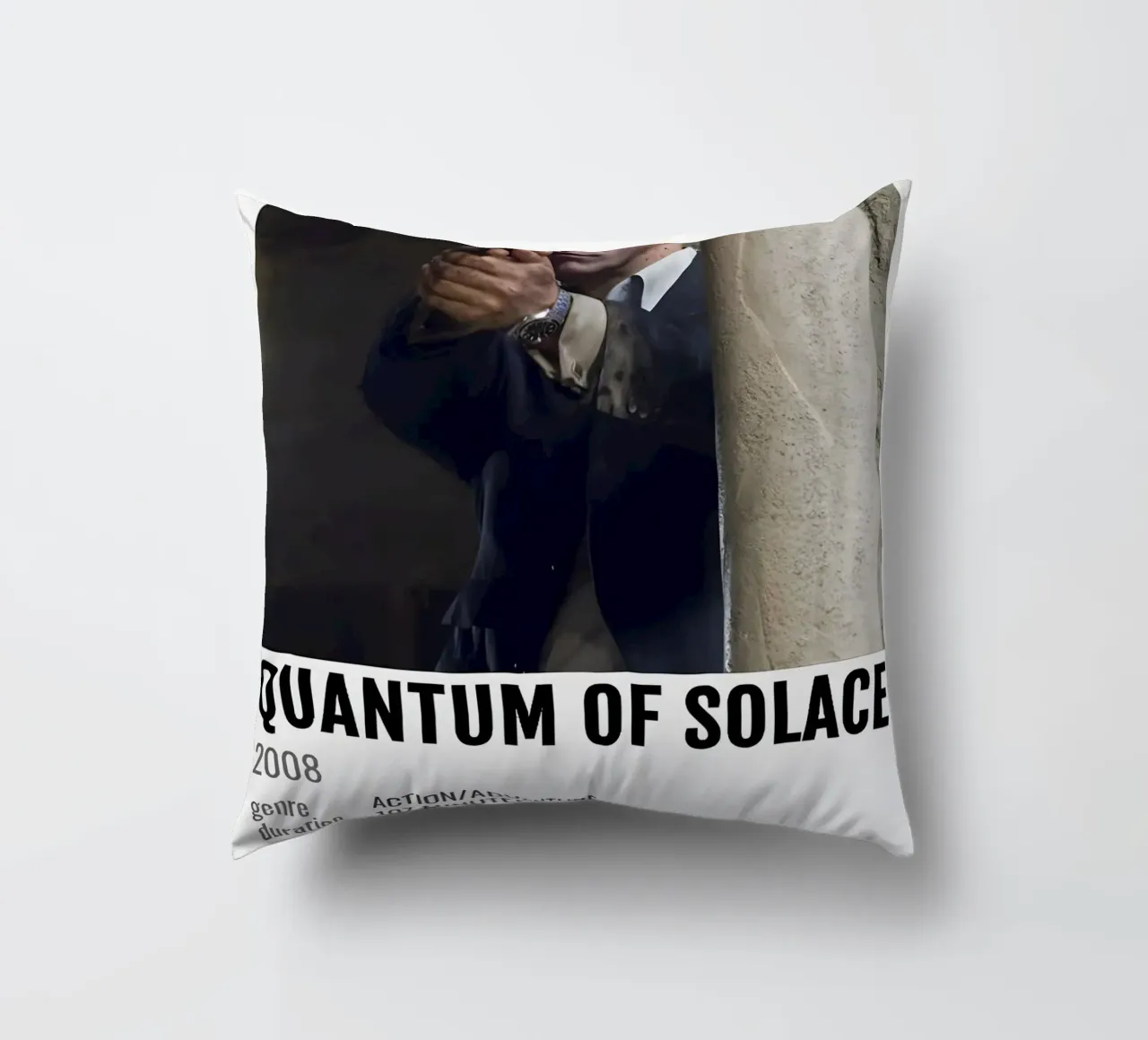 QUANTUM OF SOLACE 2008 cuscino da MVFminimalist